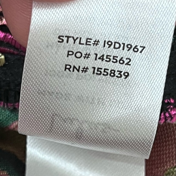 Lulus Make a Move Black Satin Floral Jacquard Asian Whimsical Goth Midi Dress L - Picture 5 of 10